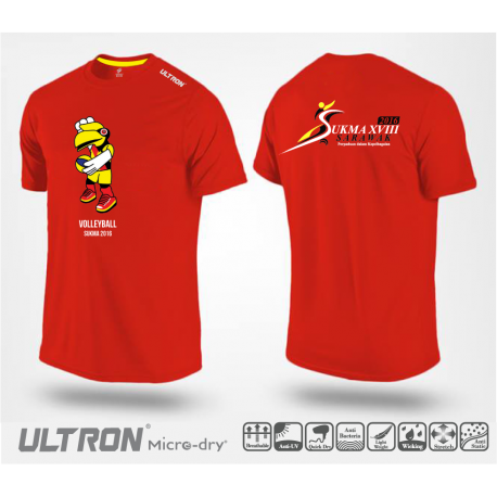 Sukma XVIII T-Shirt (Volleyball)